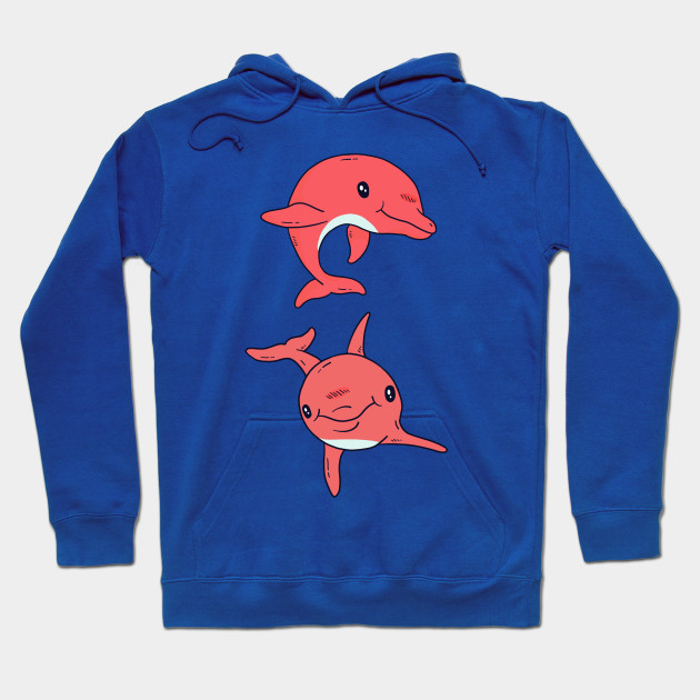 Pink dolphin Pink Dolphin Hoodie TeePublic